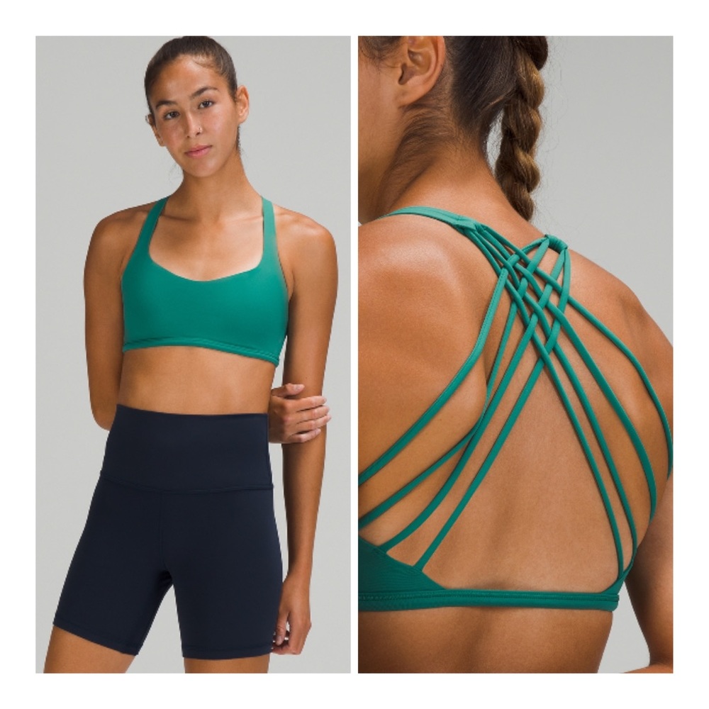 Lululemon Free to Be Wild Bra Teal Lagoon 6